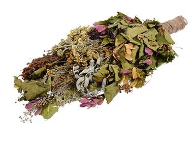 Веник с травами Кавказа Тонизирующий 